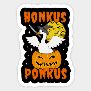 Halloween Goose Sticker